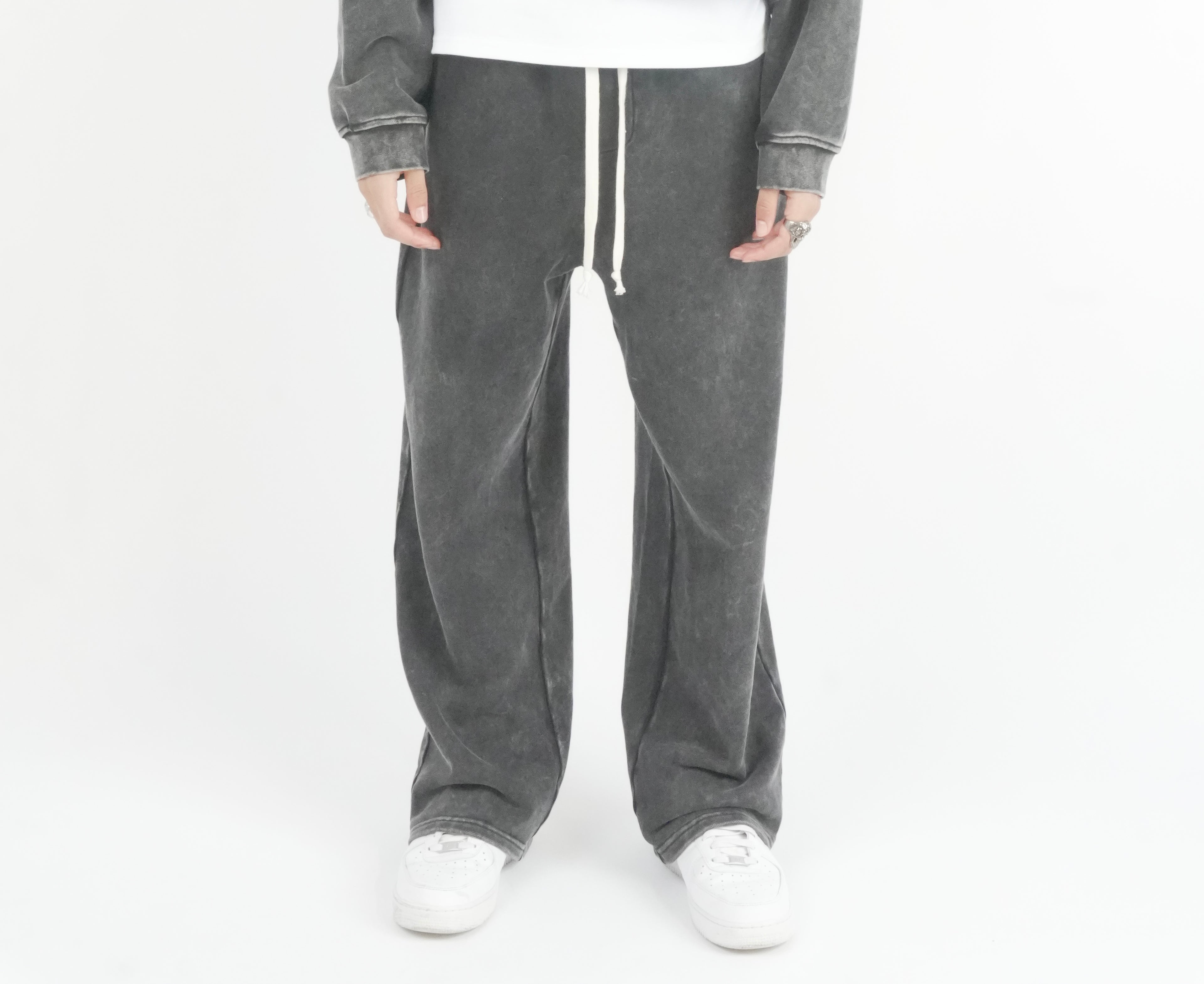 Acid Crop Grey Pants