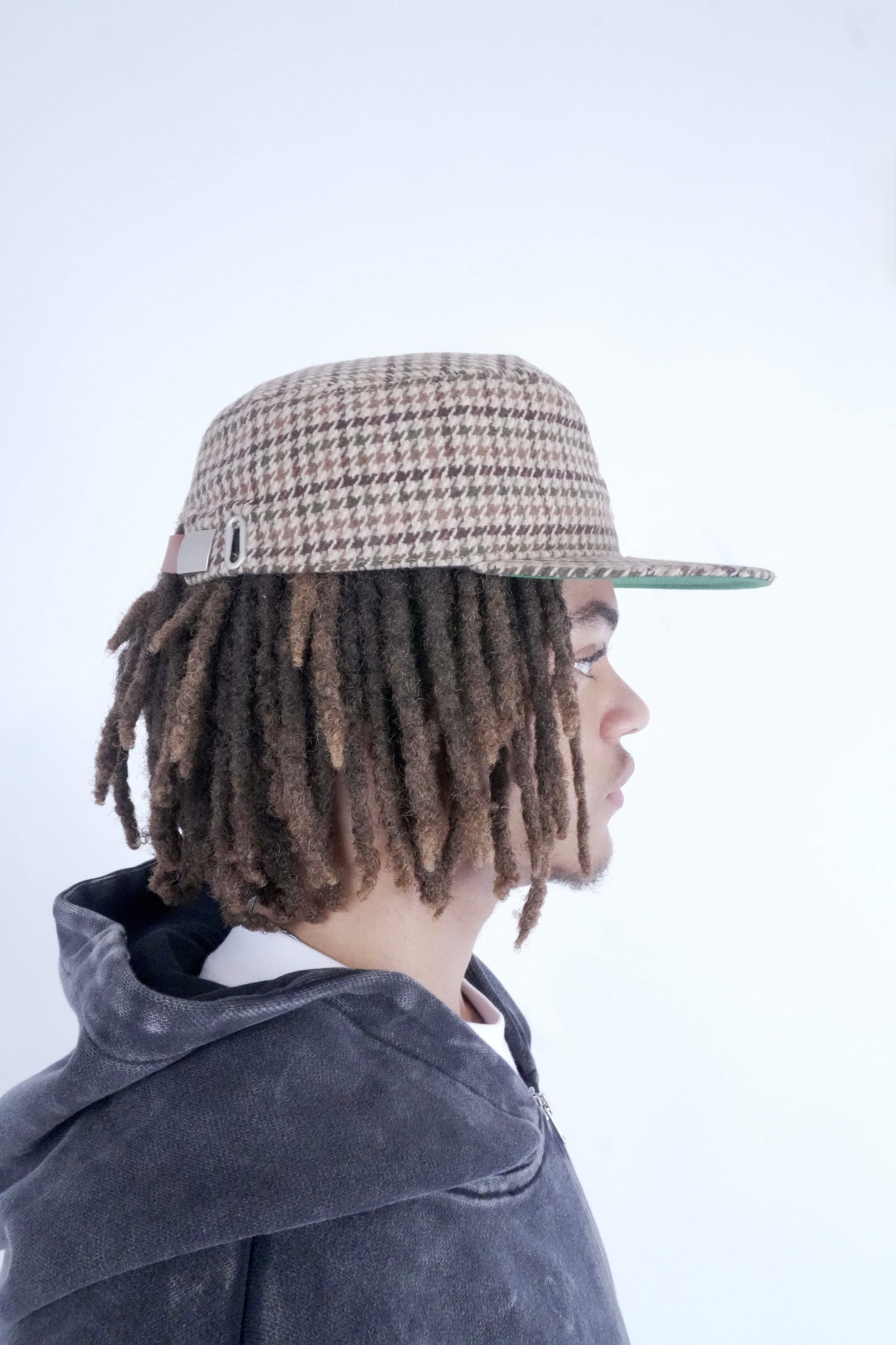 The Shift Cap Houndstooth