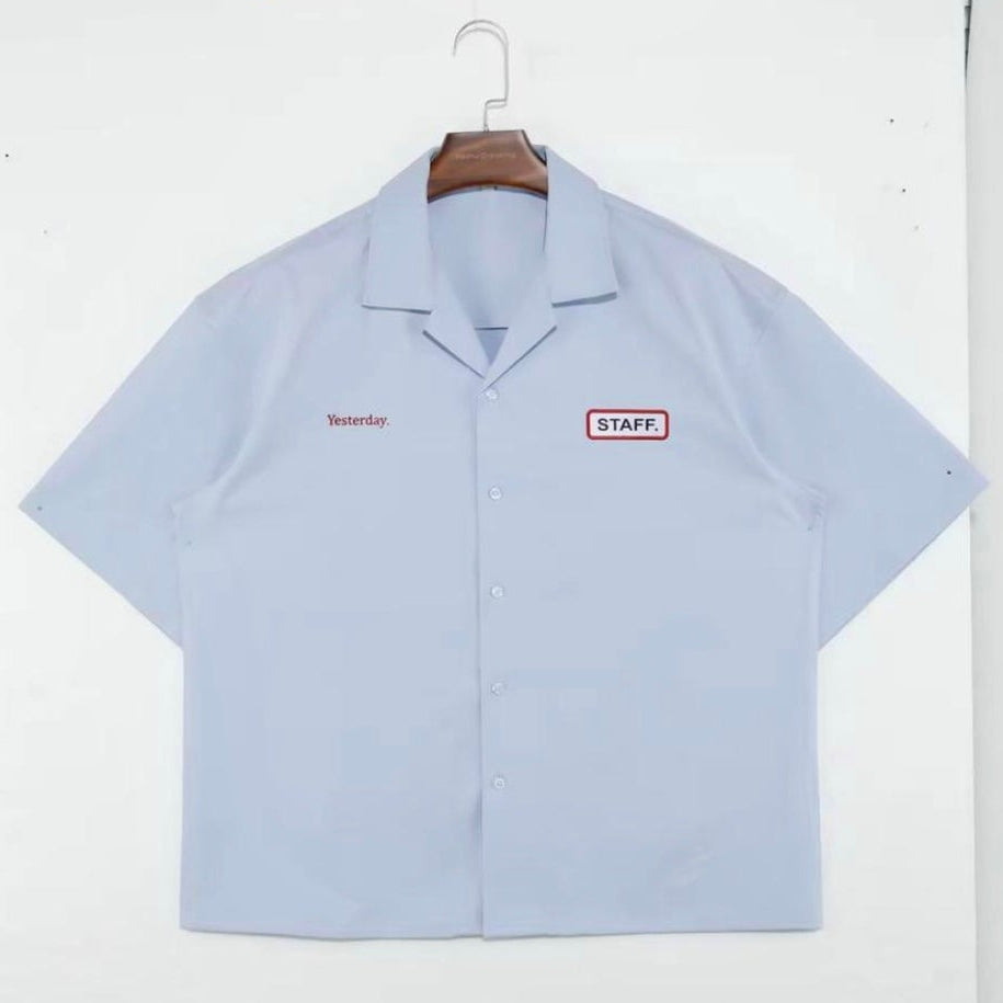 Mail Man Staff Shirt - Sky blue