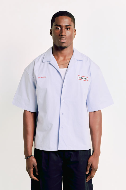 Mail Man Staff Shirt - Sky blue